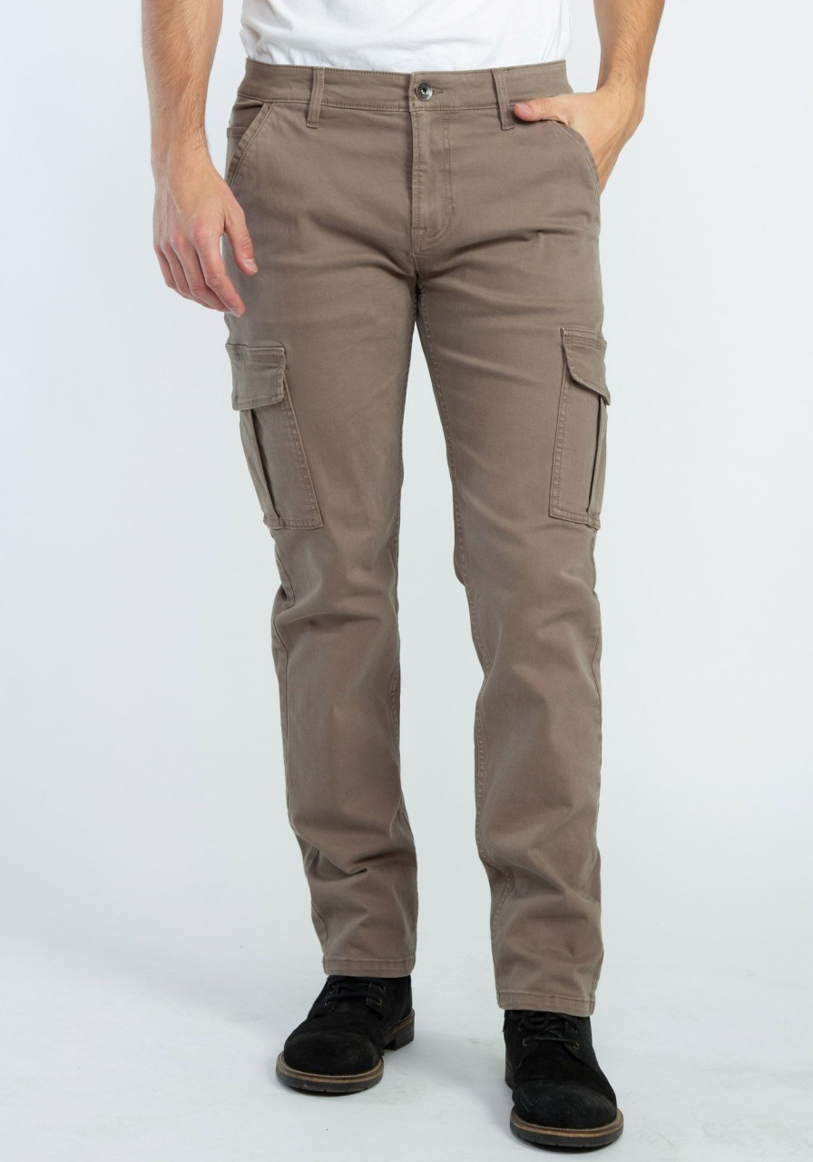 Men BRODY Slim Straight Jeans | Jackson Slim Straight Cargo - Bark