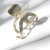 Women KISMET Hair Accessories | Gold Metal Claw Clip