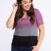 Women KISMET T-Shirts & Tanks | Monique Cage Vnk Colourblock T-Shirt