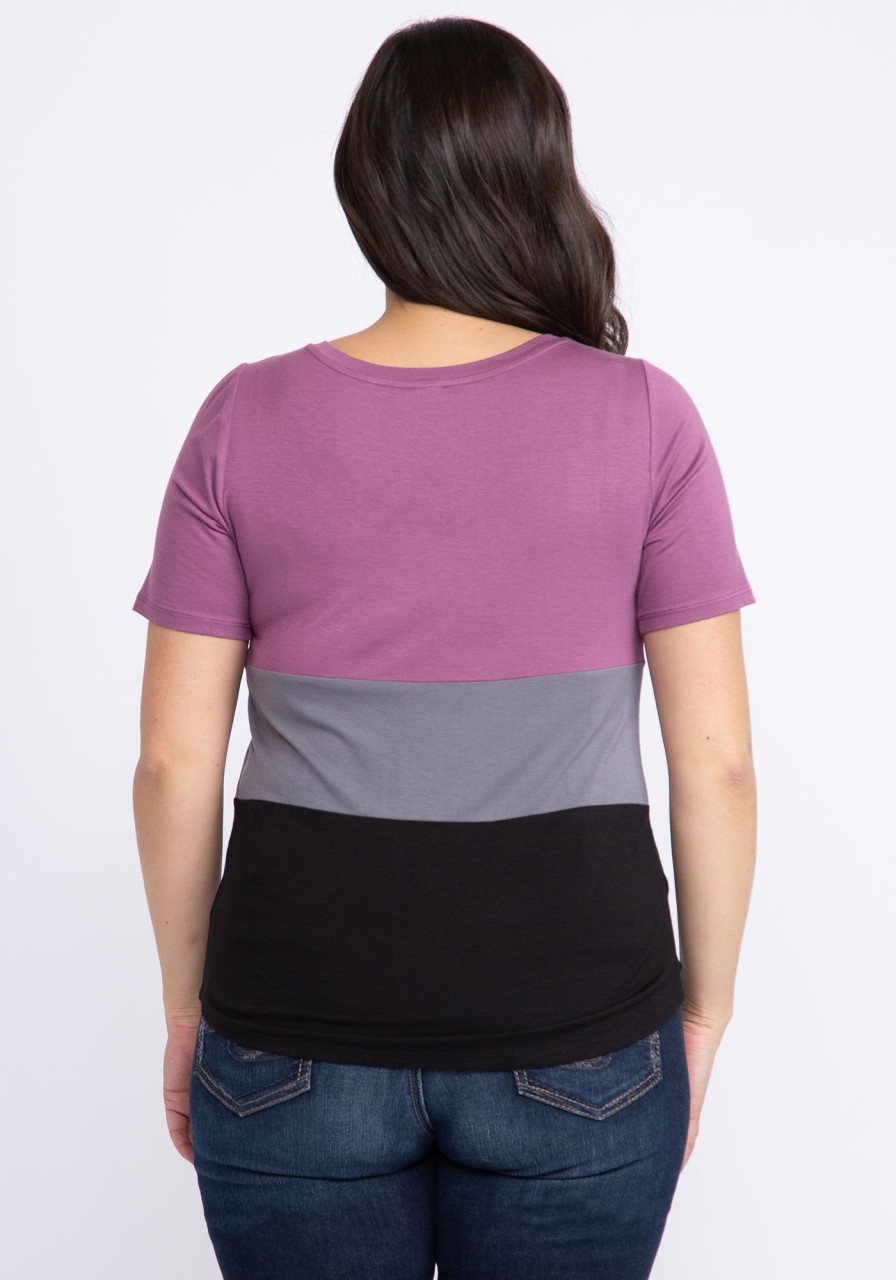 Women KISMET T-Shirts & Tanks | Monique Cage Vnk Colourblock T-Shirt