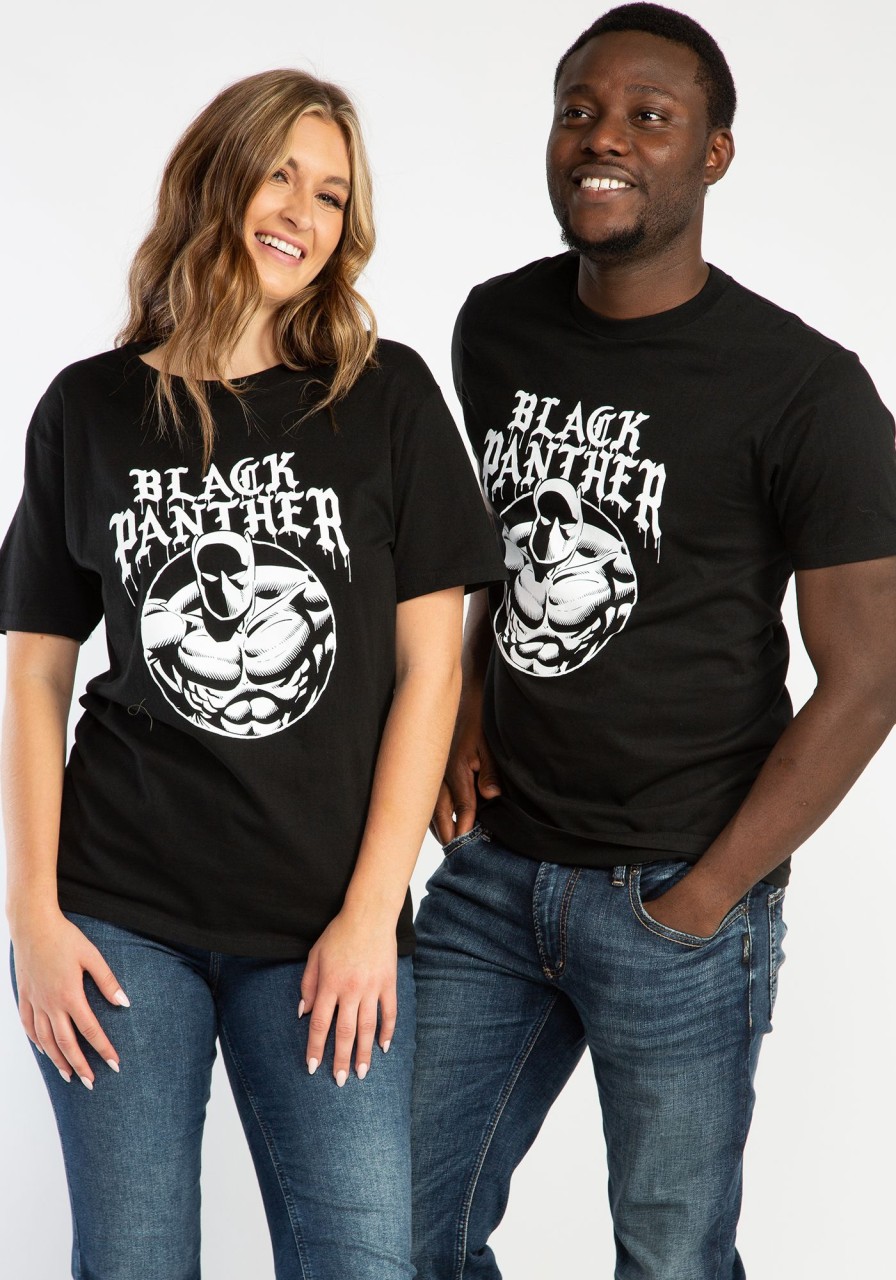 Men BLACK PANTHER Graphic T-Shirts | Black Panther Graphic Tee Shirt