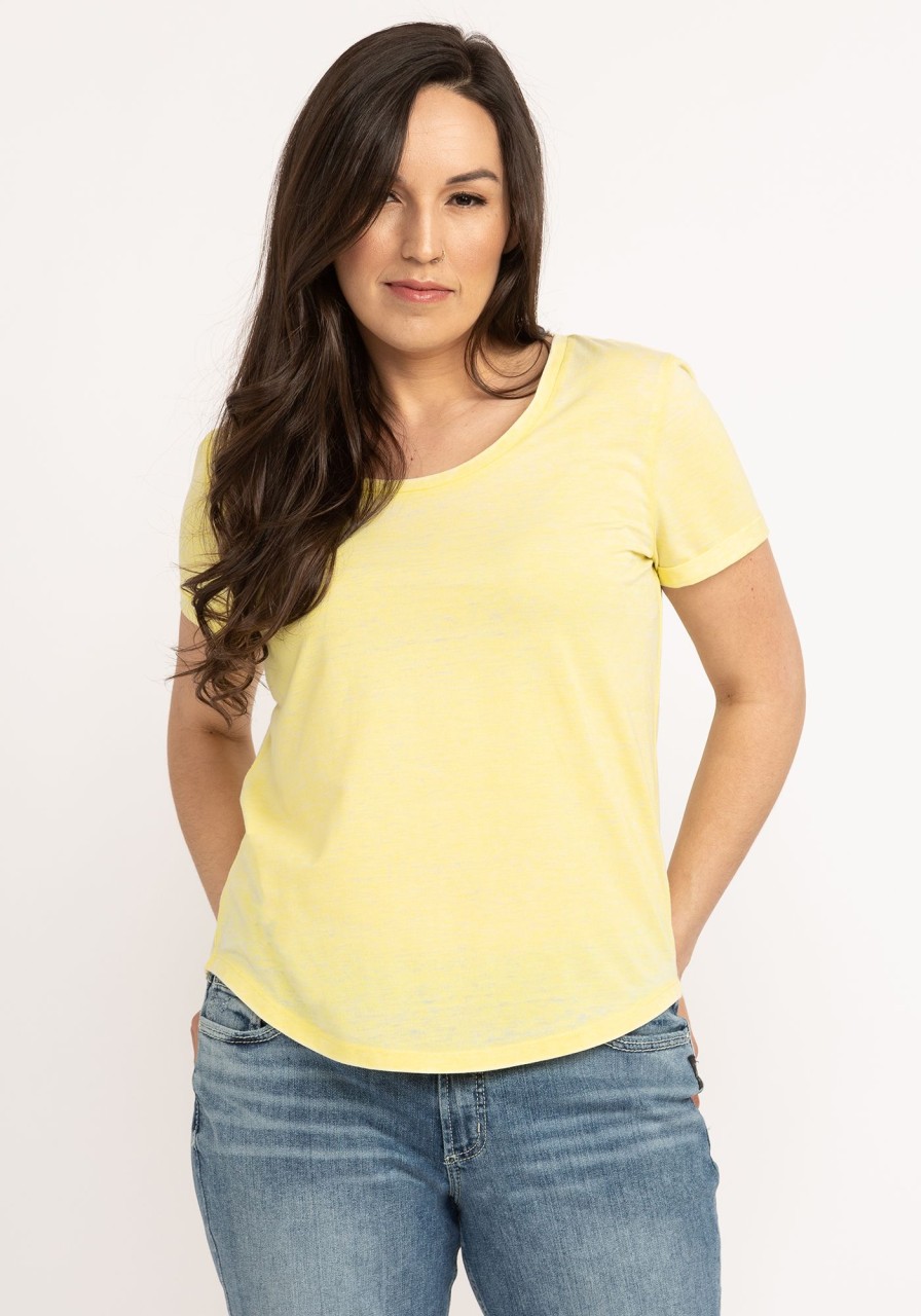 Women KISMET T-Shirts & Tanks | Salma Burn Out T-Shirt