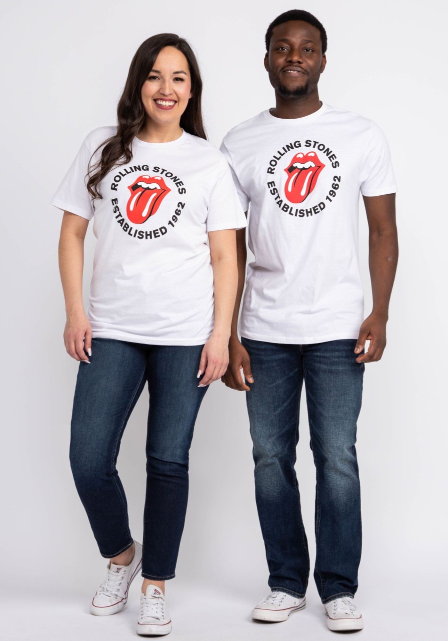 Women ROLLING STONES Graphic T-Shirts | Rolling Stones Est 1962 Graphic T-Shirt