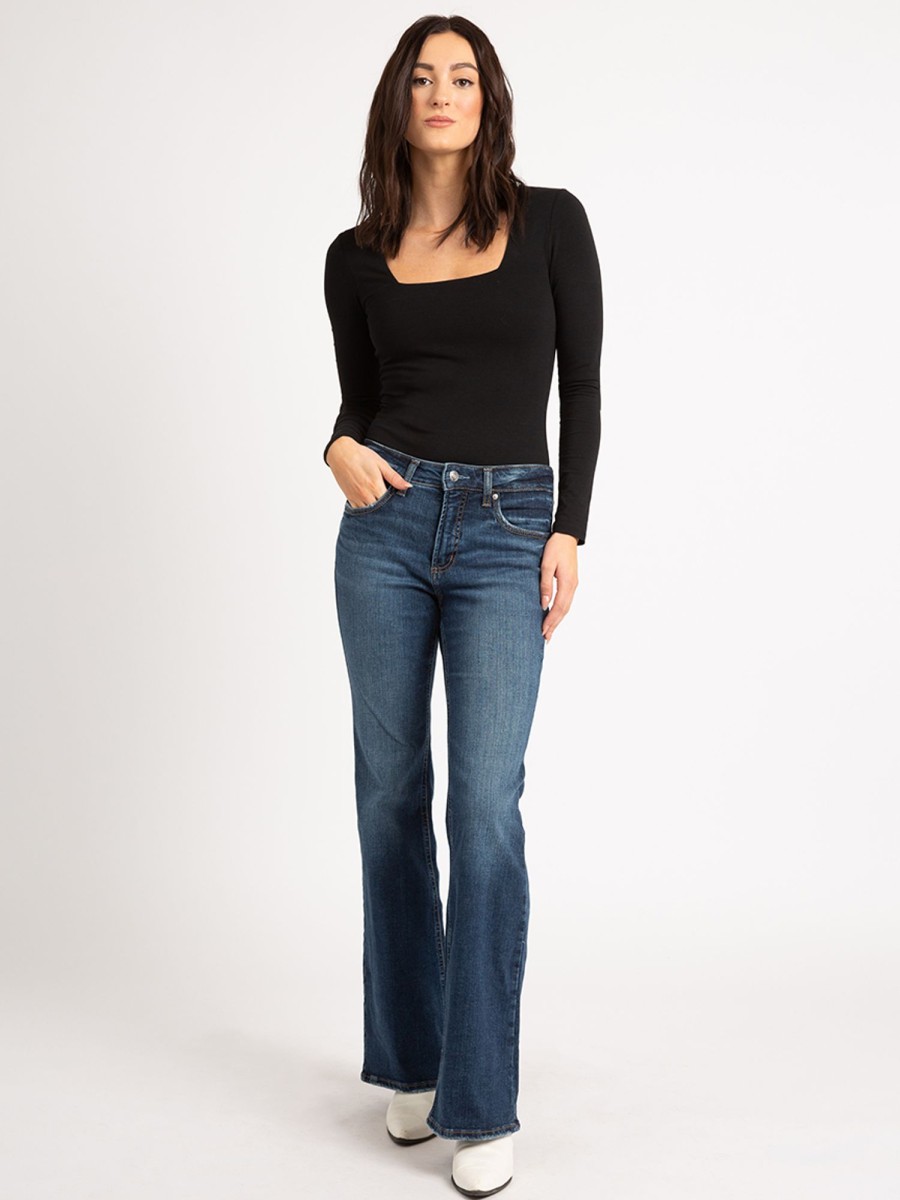 Women SILVER Flare Jeans | Most Wanted Flare