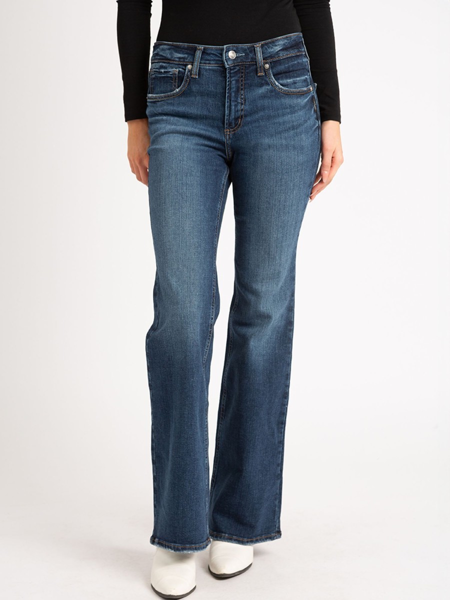 Women SILVER Flare Jeans | Most Wanted Flare