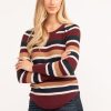 Women KISMET Sweaters & Cardigans | Waffle Crew Neck Sweater