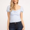 Women guess Shirts & Blouses | Liza Tie Front Blouse