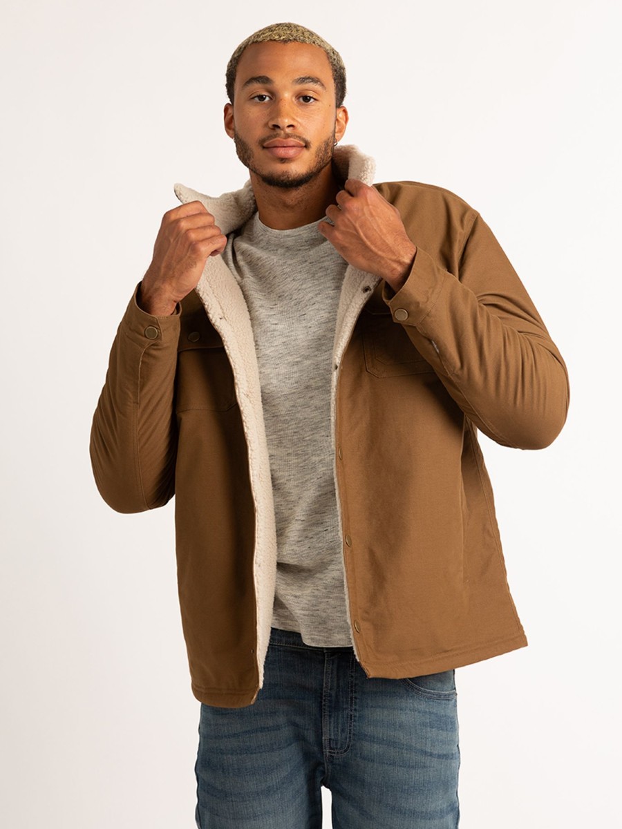 Men distillery | Ryan Twill Sherpa Jacket