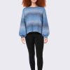 Women DEX Sweaters & Cardigans | Rainbow Stripe Popover Sweater