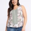 Women KISMET Shirts & Blouses | Calista Peplum Tank Top