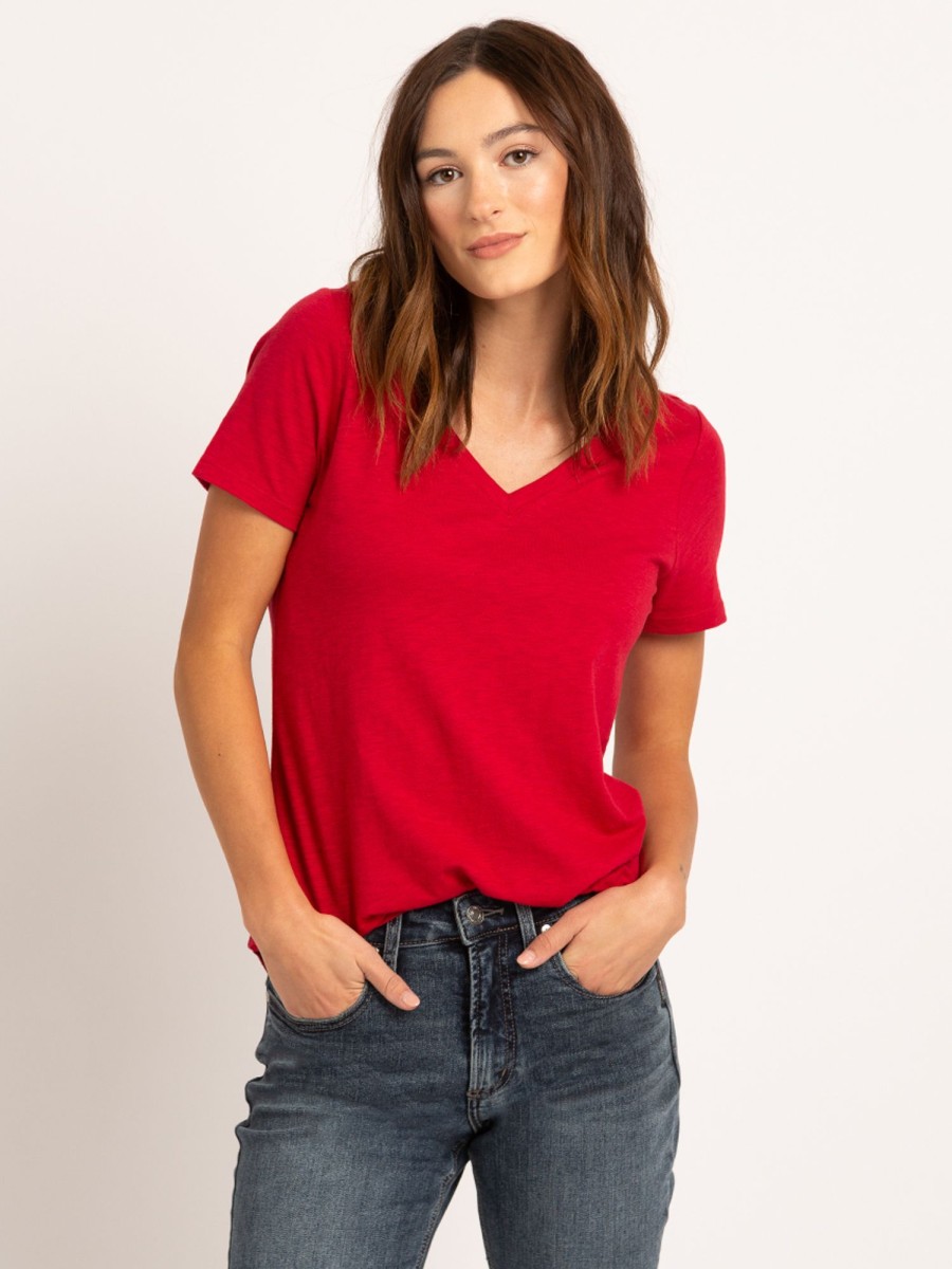 Women kismet T-Shirts & Tanks | Elena V-Neck T-Shirt