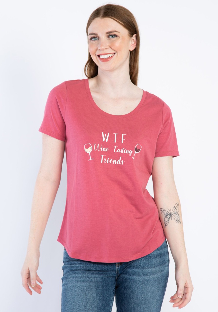 Women KISMET T-Shirts & Tanks | Wine Tasting Friends