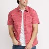 Men DISTILLERY Shirts | Wallace Short Sleeve Shirt