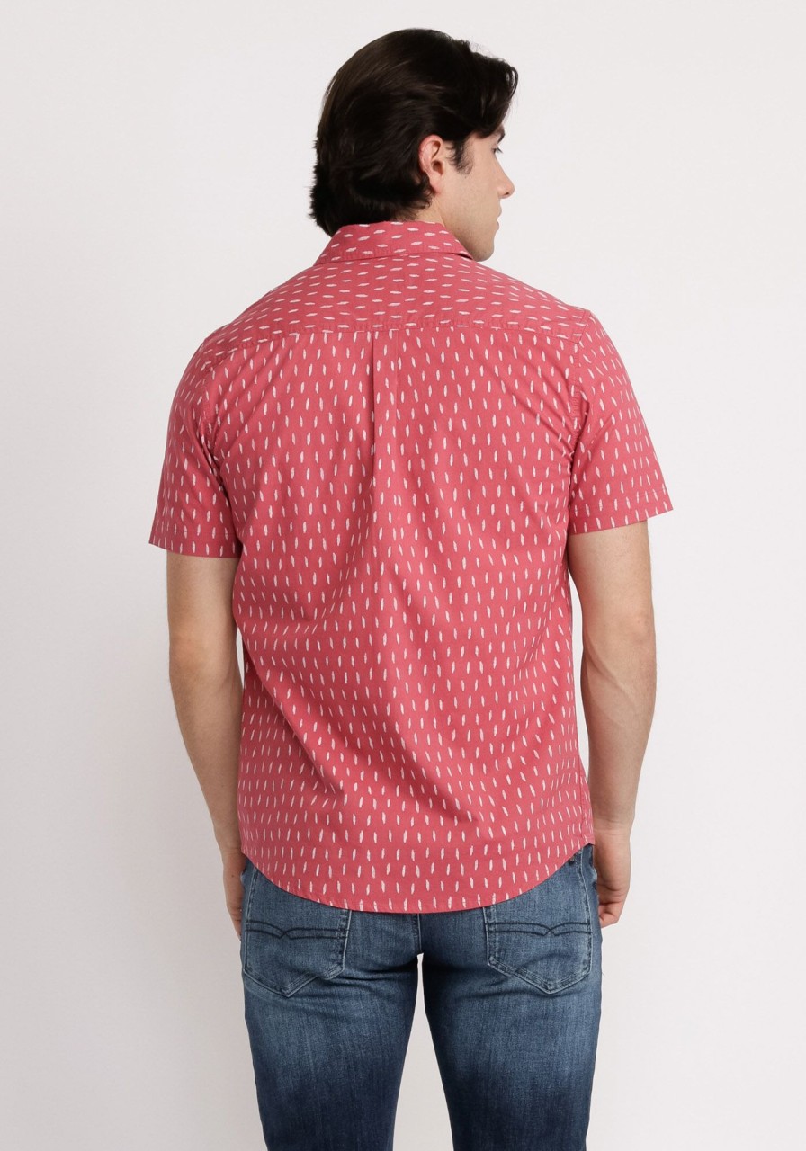 Men DISTILLERY Shirts | Wallace Short Sleeve Shirt