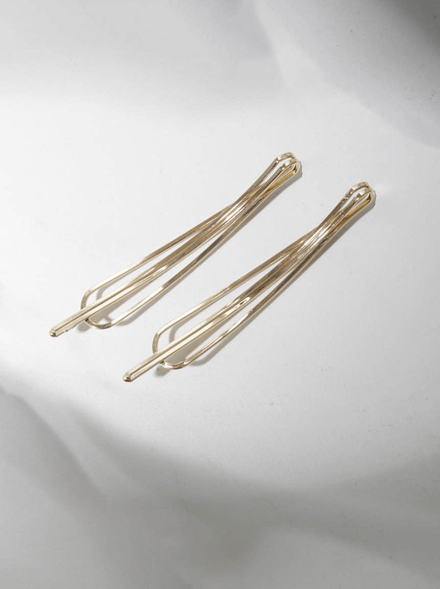 Women KISMET Hair Accessories | 2 Pack Gold Hair Pins