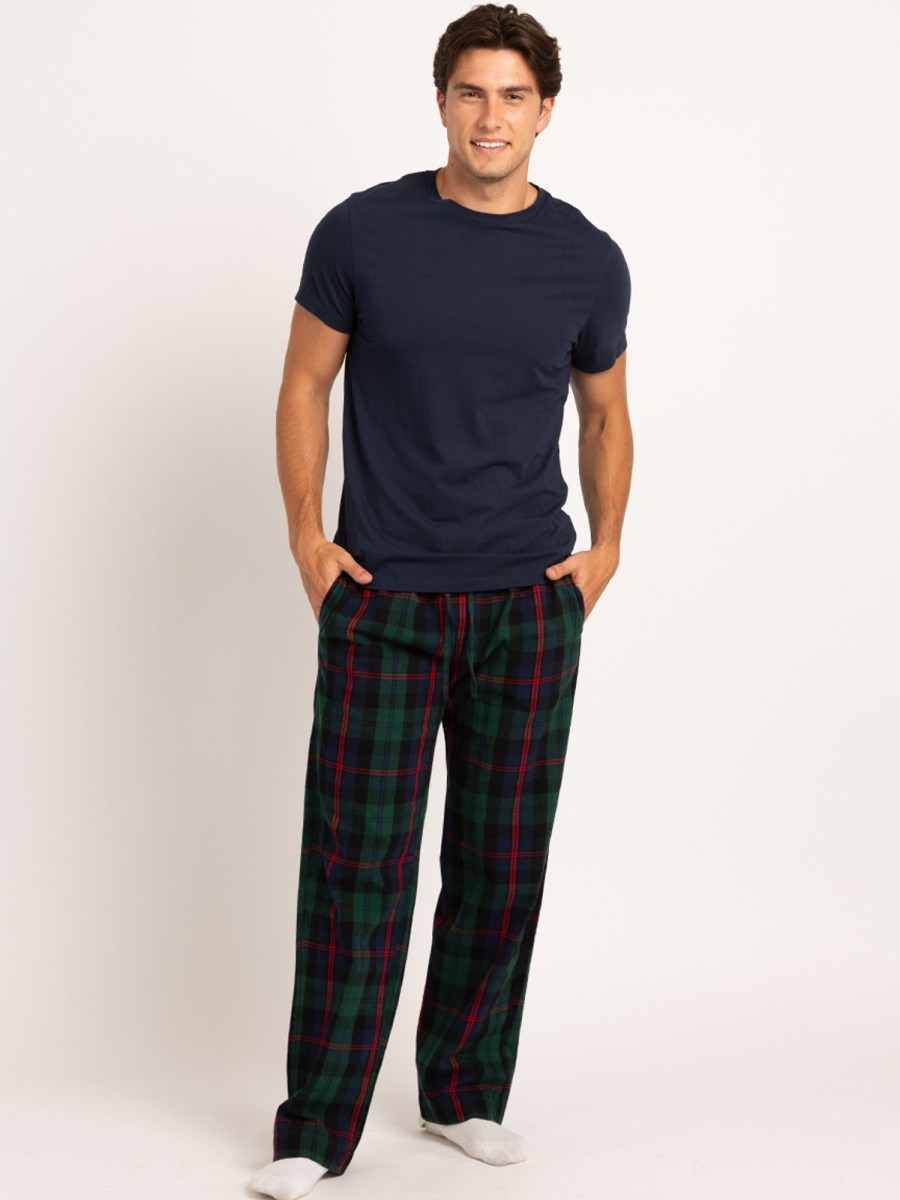 Men BOOTLEGGER WEEKEND | Flannel Plaid Wide Leg Pant