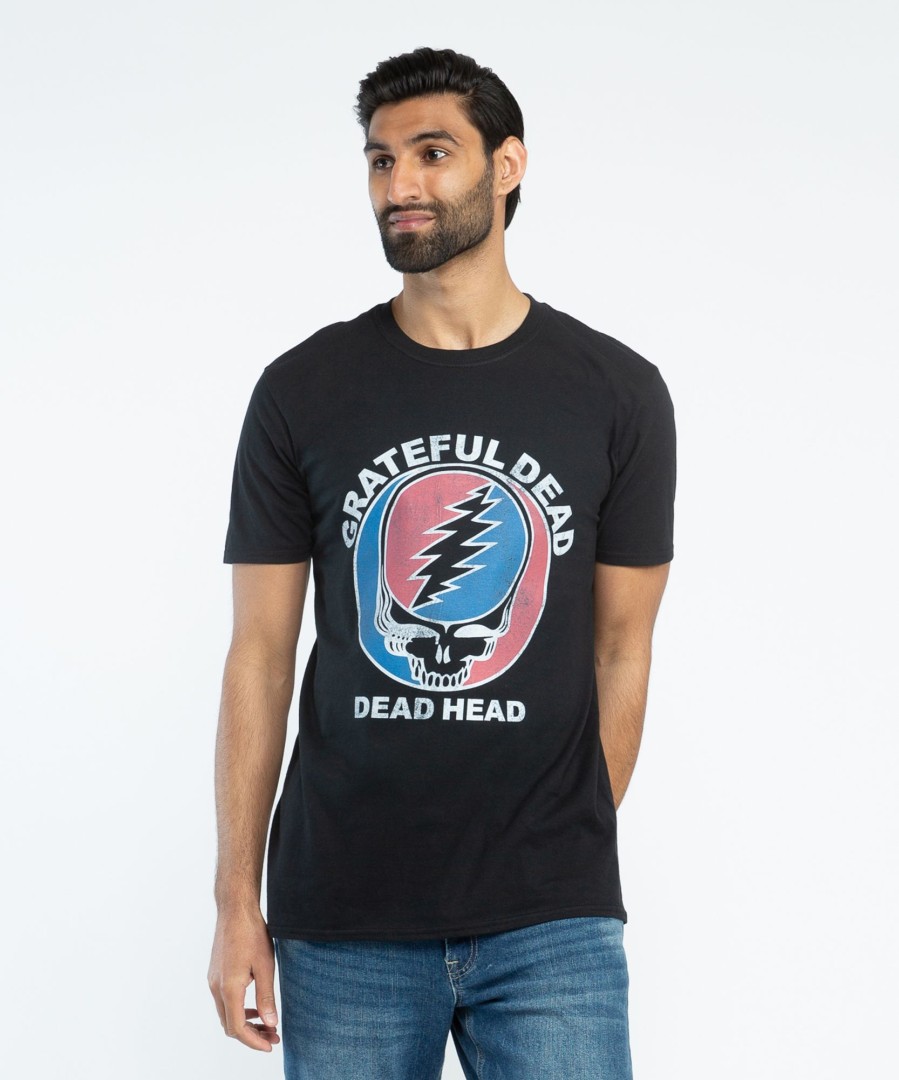 Men GRATEFUL DEAD Graphic T-Shirts | Grateful Dead Logo Tee