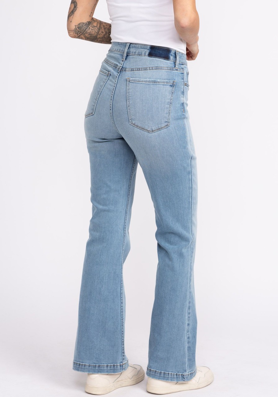 Women BOOTLEGGER Flare Jeans | Flawless High Rise Flare Jeans