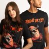 Men FRIDAY THE 13TH Graphic T-Shirts | Jason'S Mask T-Shirt