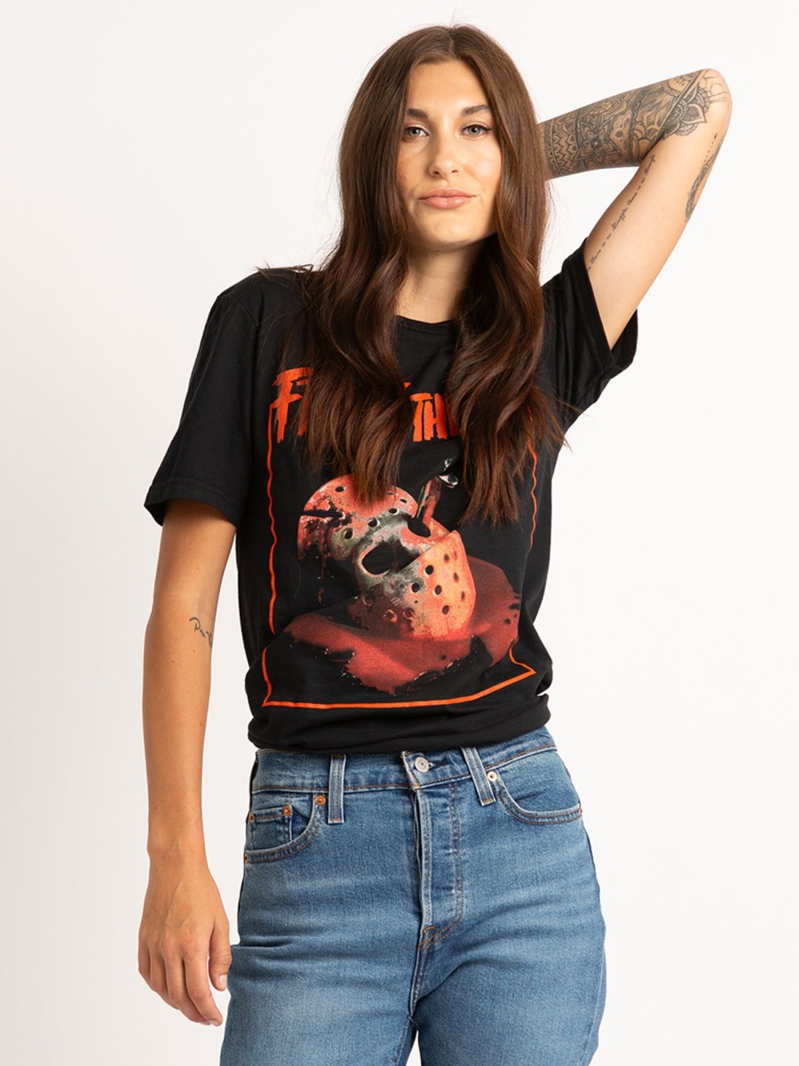 Men FRIDAY THE 13TH Graphic T-Shirts | Jason'S Mask T-Shirt