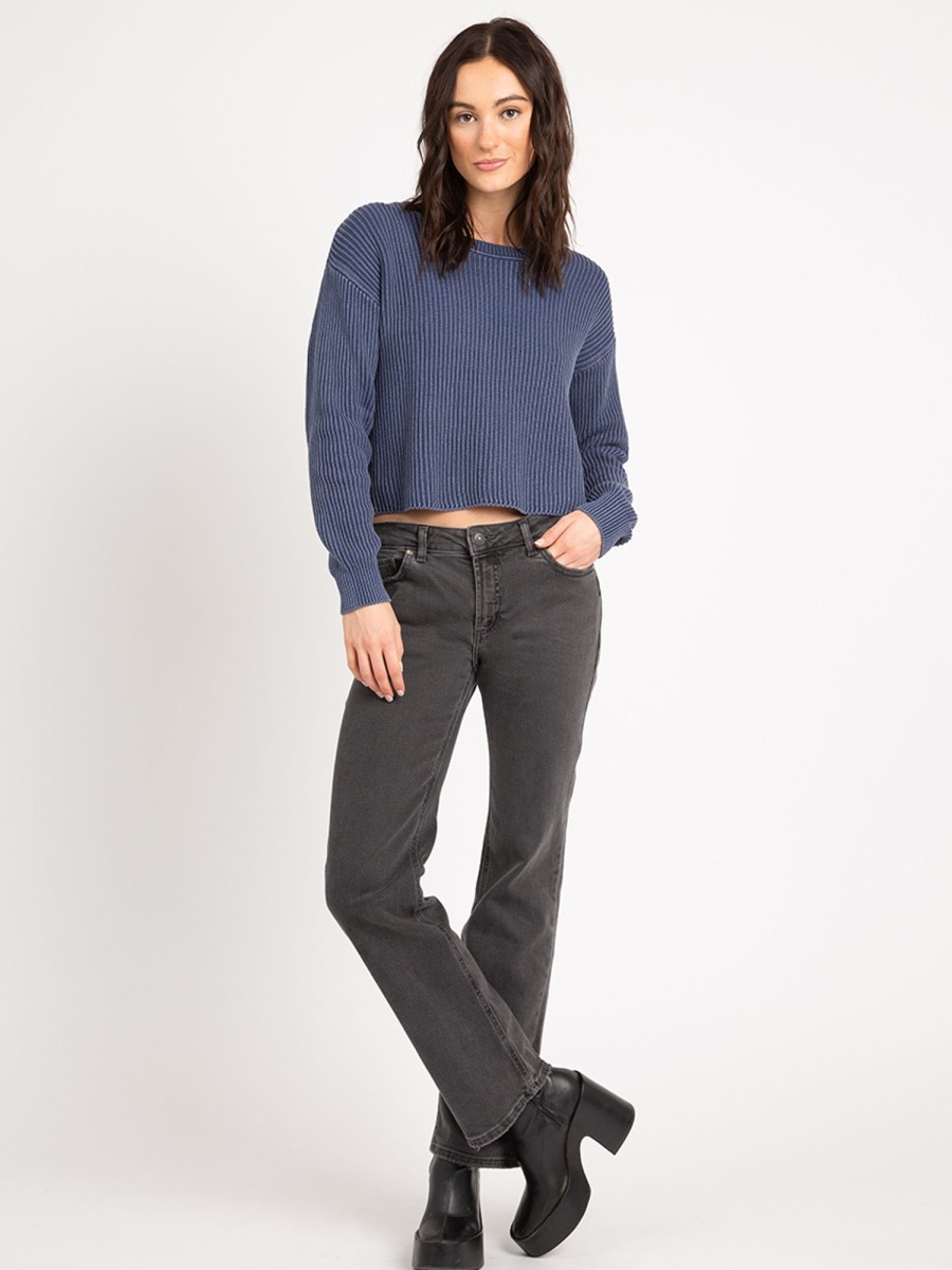 Women KISMET Sweaters & Cardigans | Calla Crew Neck Popover