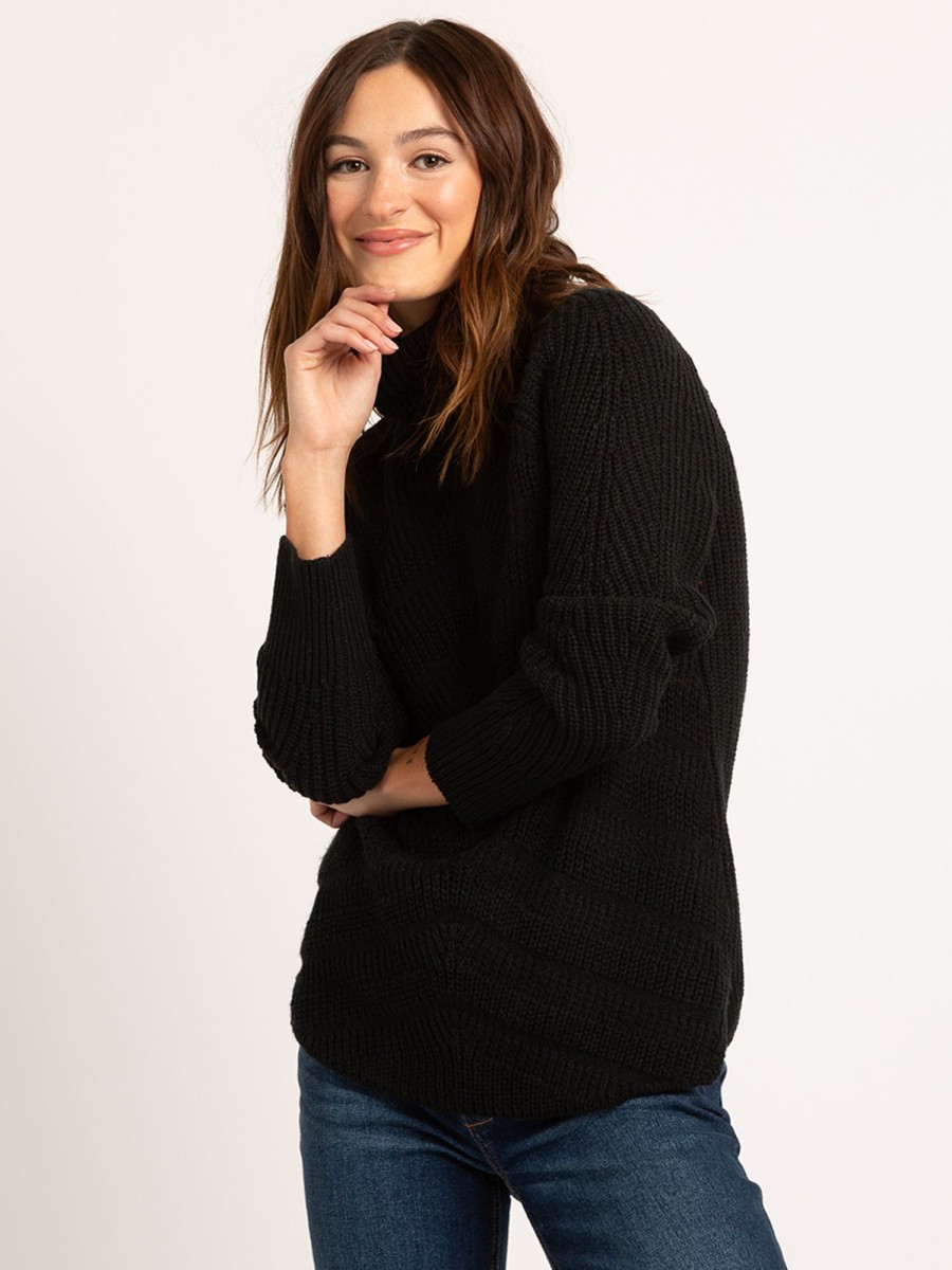 Women KISMET Sweaters & Cardigans | Lumielle Turtle Neck Popover