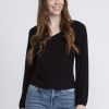 Women KISMET T-Shirts & Tanks | Maddy Channel Front Long Sleeve