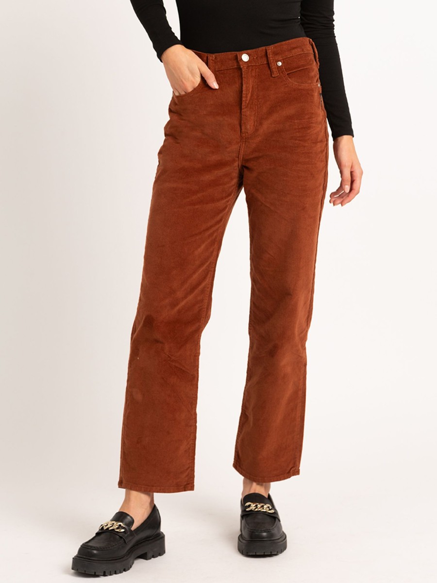 Women SILVER Straight Jeans | Highly Desirable Corduroy Straight Jean