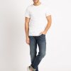 Men SILVER Straight Jeans | Allan Straight Leg Jean