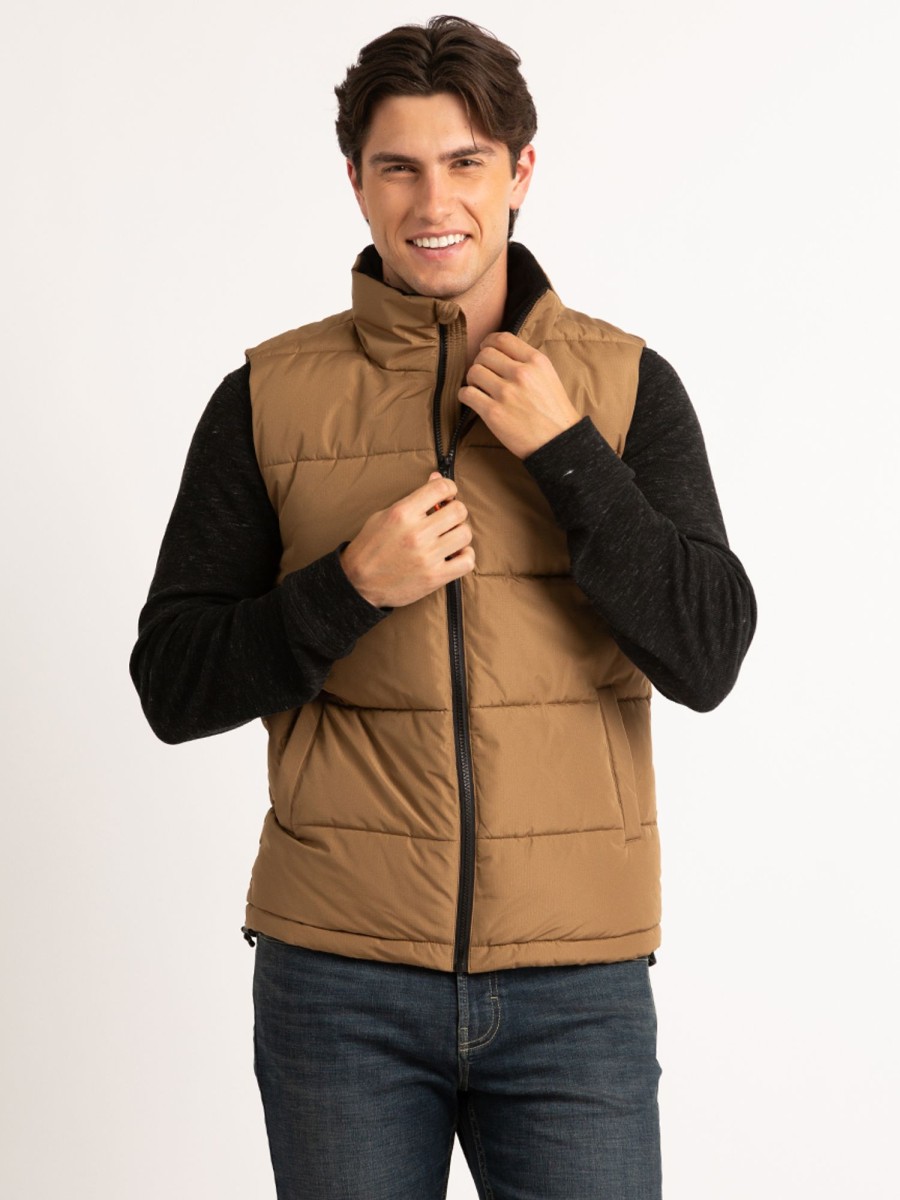 Men True North Denim | Joey Ripstop Puffer Vest