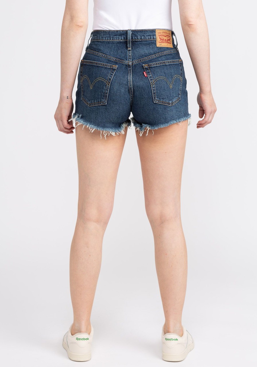 Women LEVIS | 501 Original Dark Wash Shorts