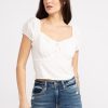 Women KISMET Shirts & Blouses | Viola Eyelet Corset Top