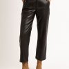 Women KISMET | Camina Faux Leather Cropped Trouser