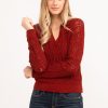 Women kismet Sweaters & Cardigans | Nandi Johnny Collar Popover