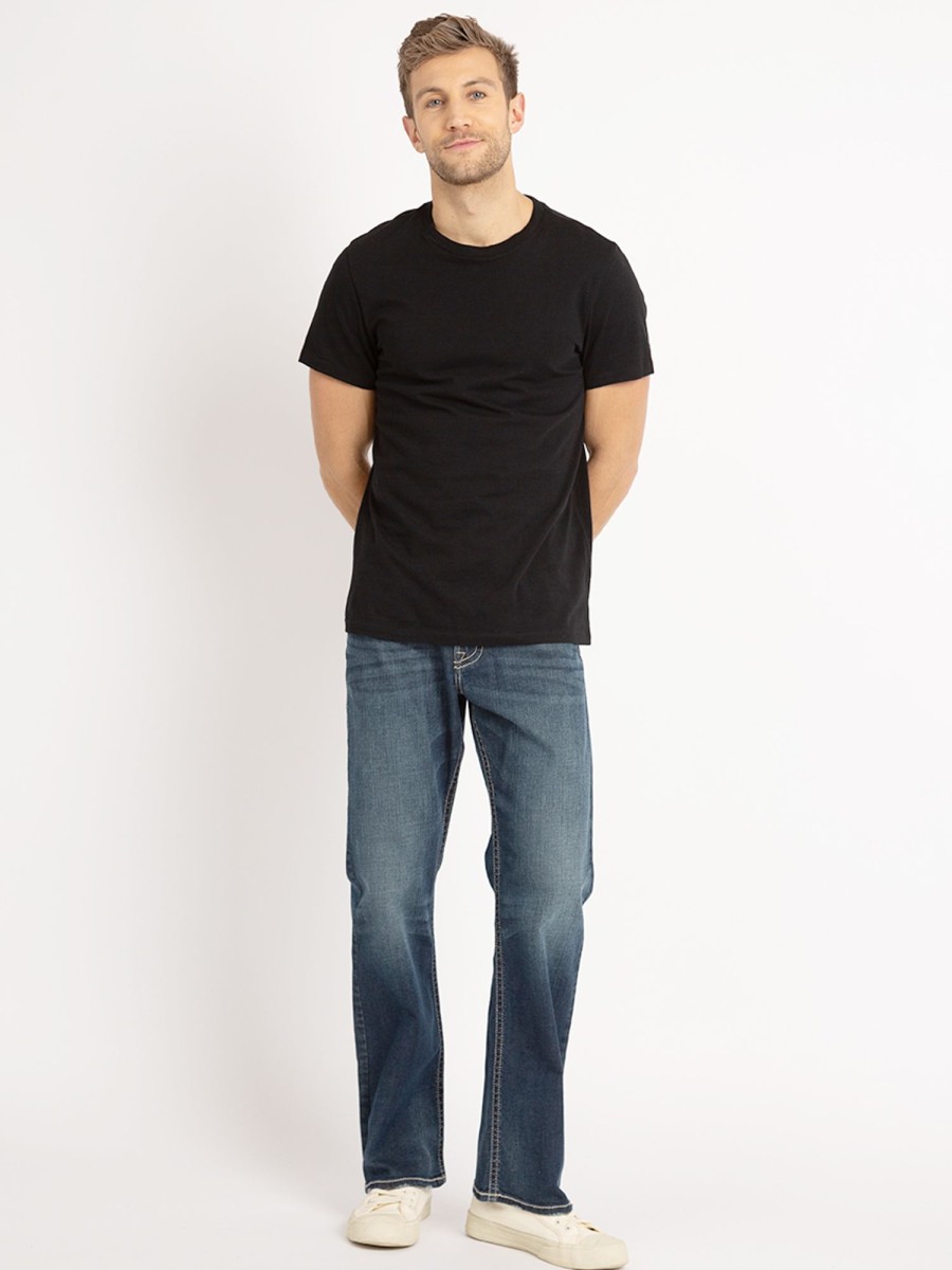 Men SILVER JEANS CO Relaxed Jeans | Zac Relaxed Fit Straight Leg