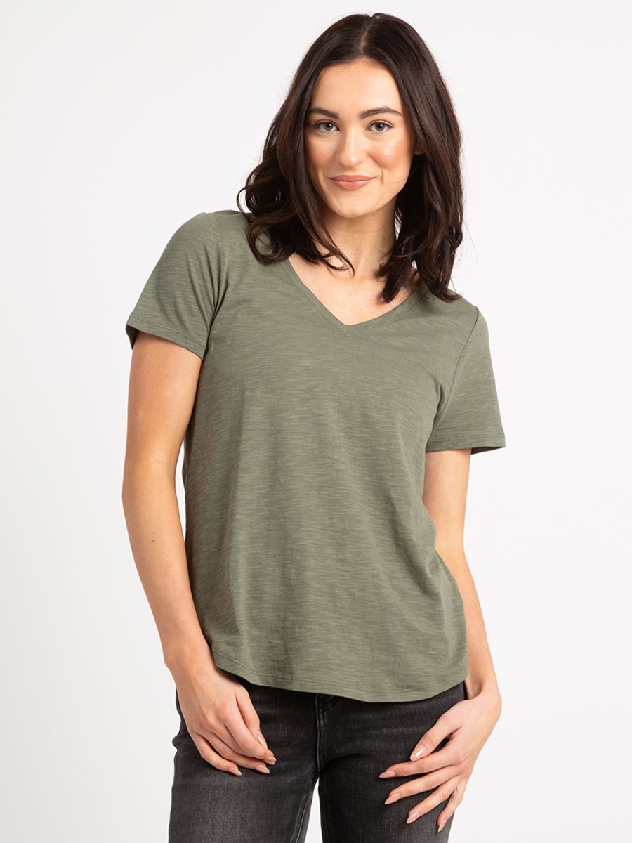 Women KISMET T-Shirts & Tanks | Elena V-Neck T-Shirt