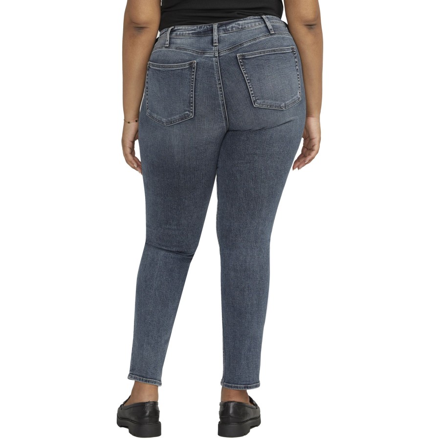 Women SILVER Straight Jeans | Most Wanted Straight