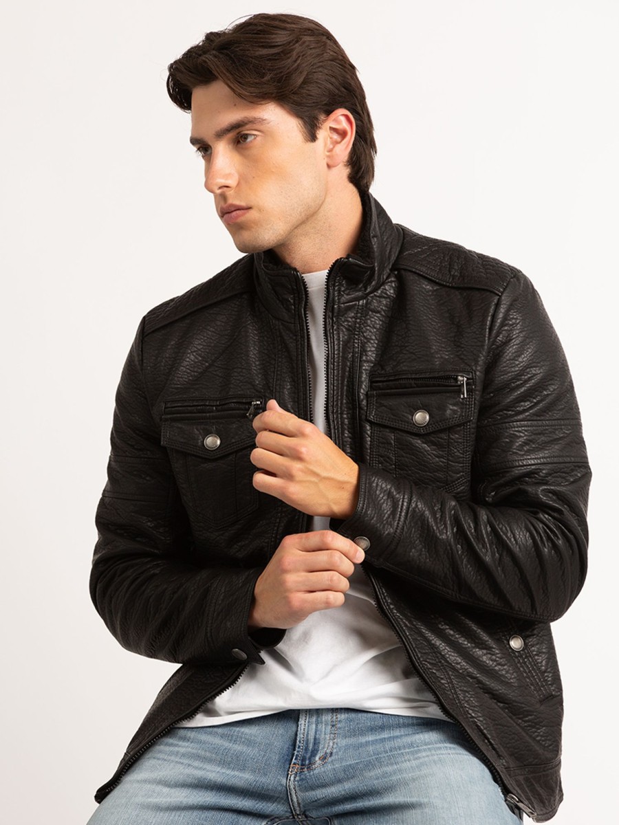 Men DISTILLERY | Asher Motto Jacket