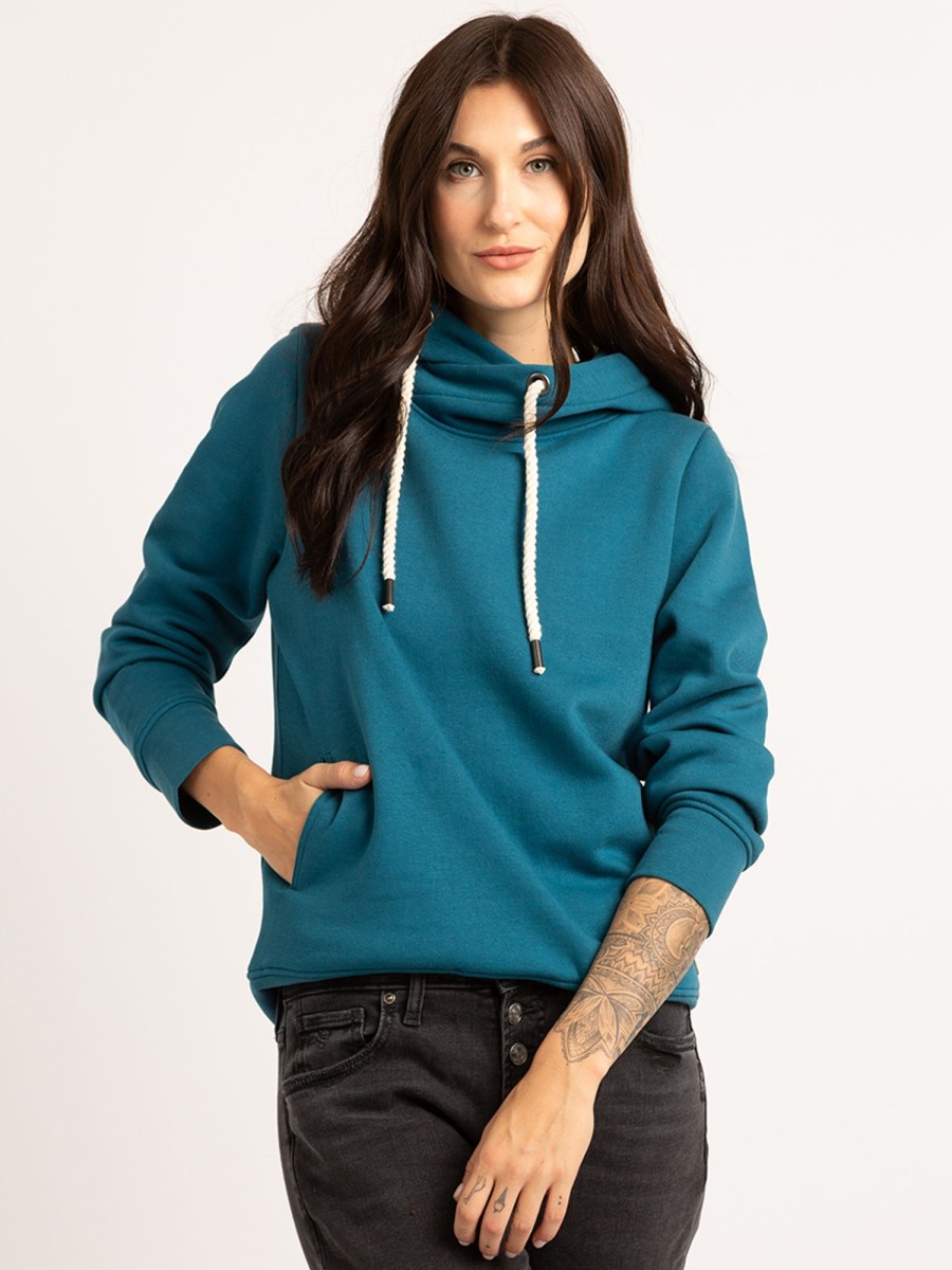 Women kismet Hoodies & Sweatshirts | Ainsley Color Block Hooded Popover