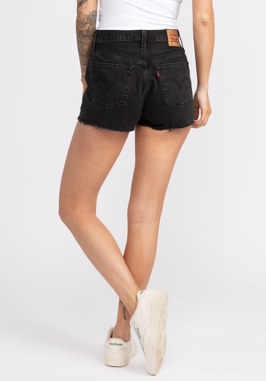 Women LEVIS | 501 Black Original Shorts