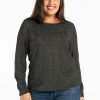 Women KISMET T-Shirts & Tanks | Raya Open Back Sparkle Long Sleeve Tee