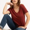 Women KISMET T-Shirts & Tanks | Elena V-Neck T-Shirt