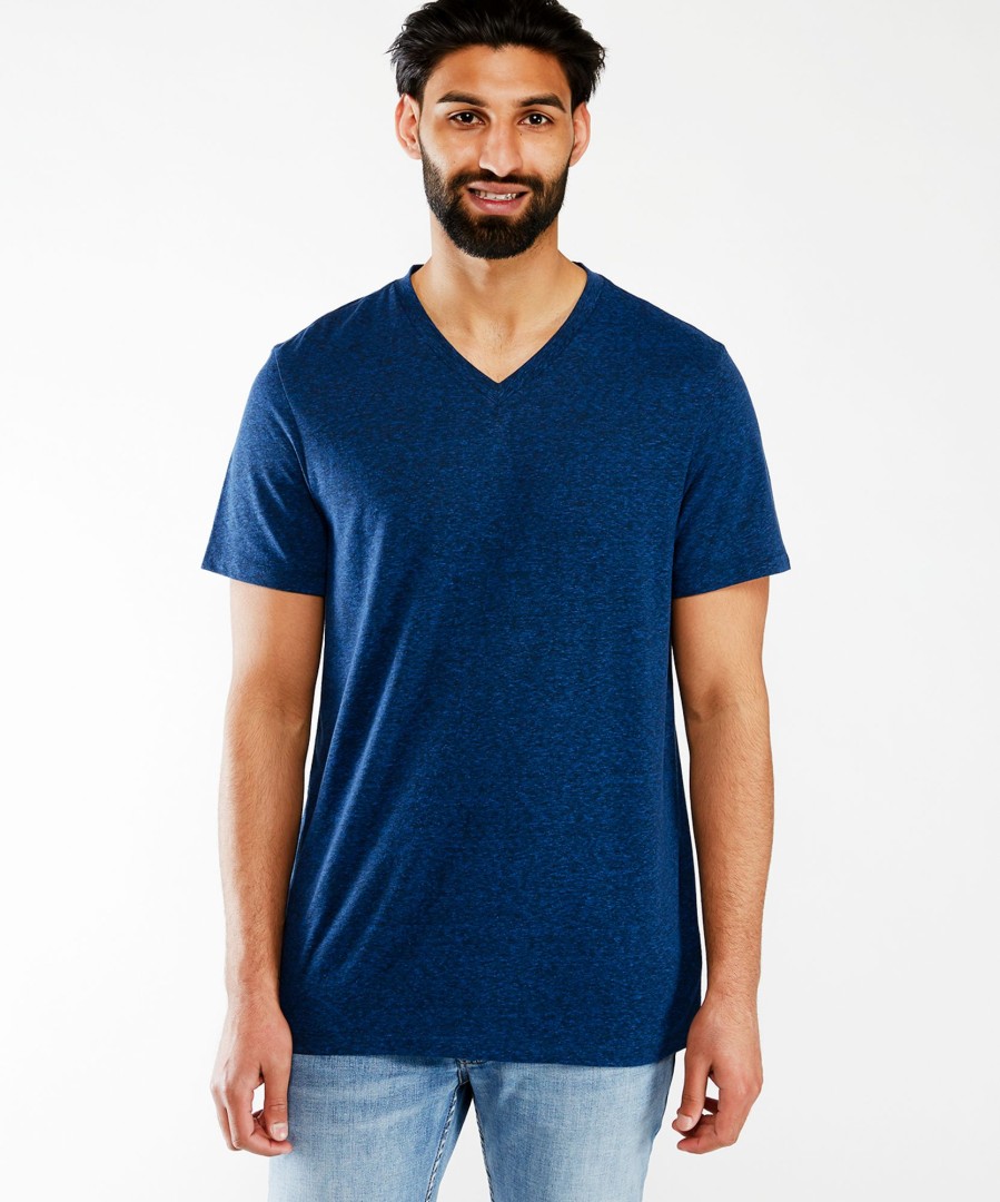 Men DISTILLERY T-Shirts | Owen V-Neck Tee