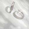 Women BOOTLEGGER Jewellery | Single Pack Textured Hoop Earring