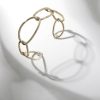 Women kismet Jewellery | Gold Link Cuff Bracelet