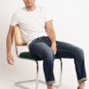 Men SILVER Slim Jeans | Konrad Slim Fit Slim Leg Jeans