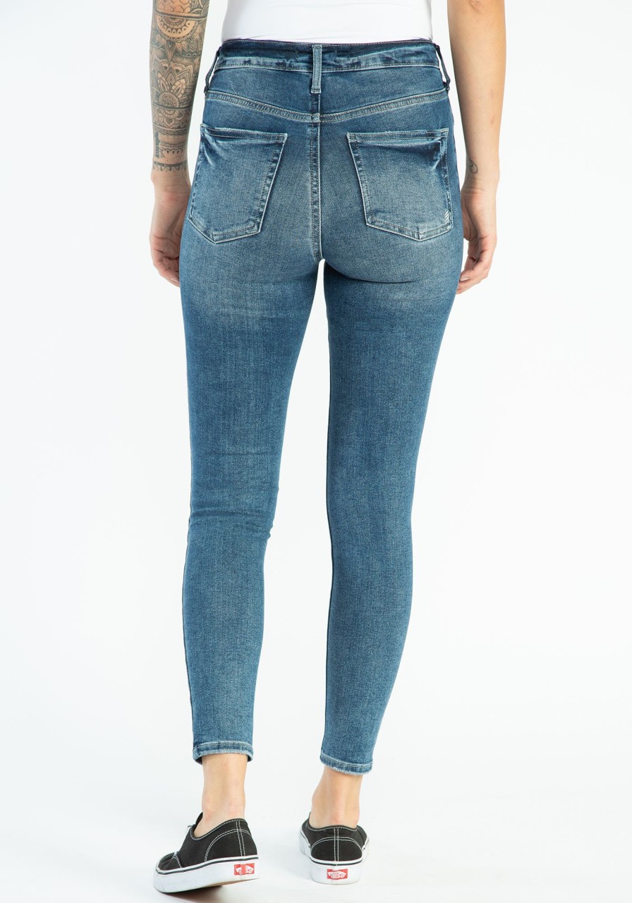 Women SILVER Skinny Jeans | High Rise Infinite Skinny Jean