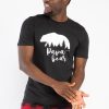 Men DISTILLERY Graphic T-Shirts | Papa Bear T-Shirt