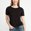 Women KISMET T-Shirts & Tanks | Sereena Core Crew Neck Short Sleeve Tee