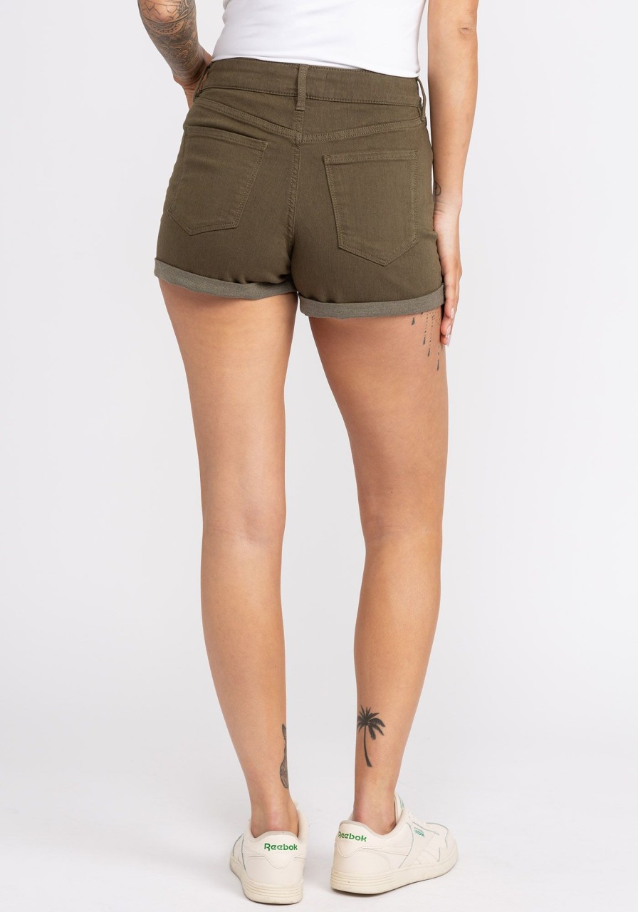 Women BRODY | High Rise Cuffed Shortie